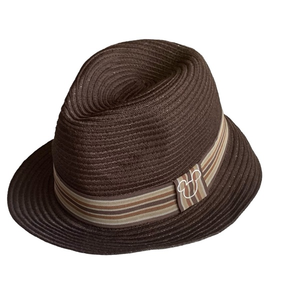 RARE Disney Mickey Fedora Hat - Picture 1 of 9
